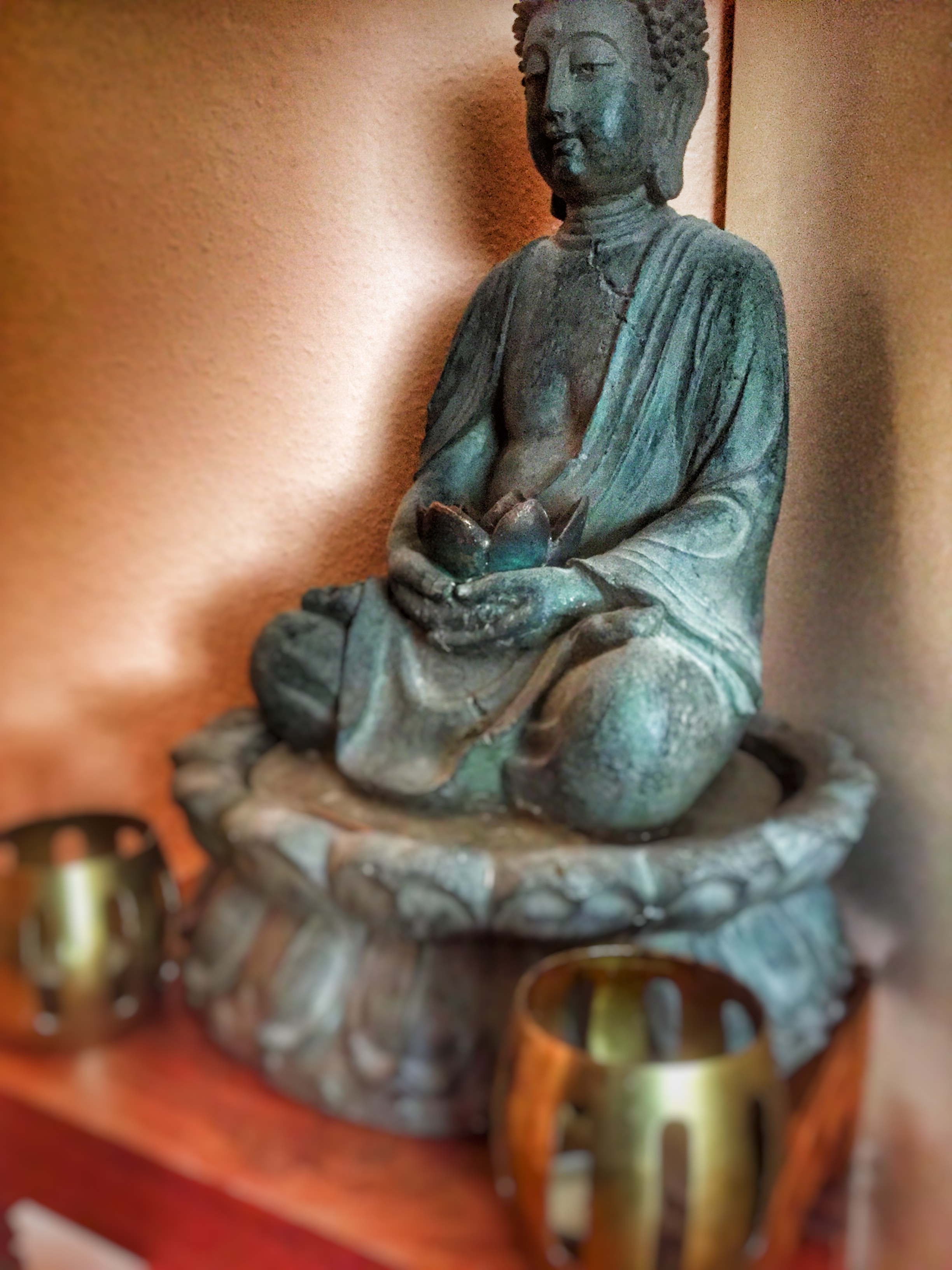 Buddha-Statue im Yoga und Ayurveda Zentrum Hofheim